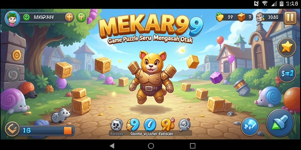 Tampilan gameplay MEKAR99 yang menarik dan menantang.