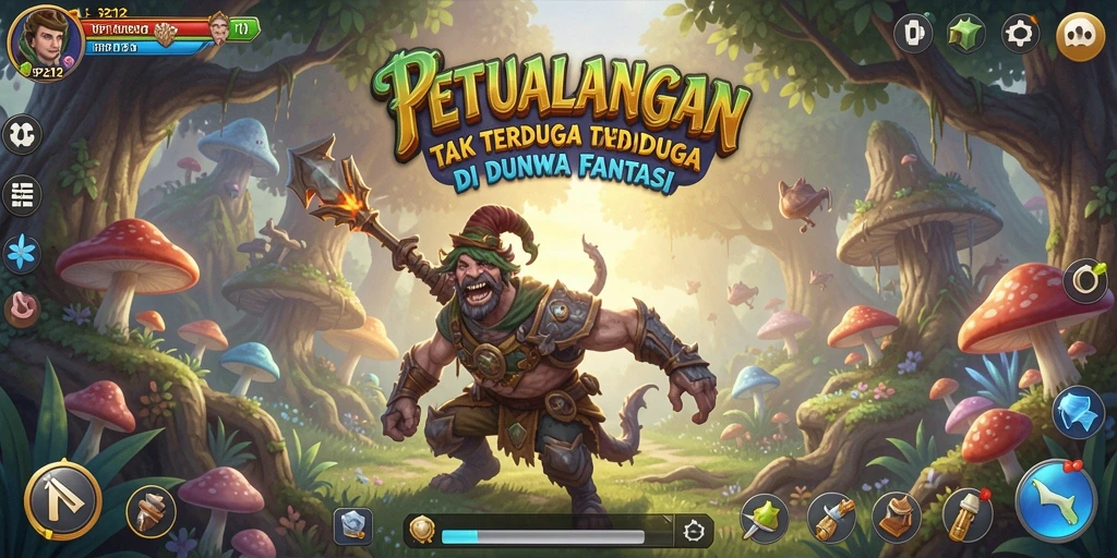 Tampilan menakjubkan dari gameplay petualangan di SP212.