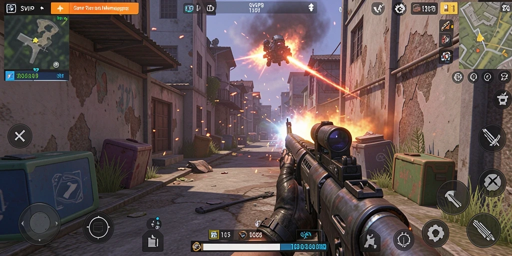 Tangkapan layar gameplay yang menunjukkan aksi seru di <strong>SVIP9</strong>.