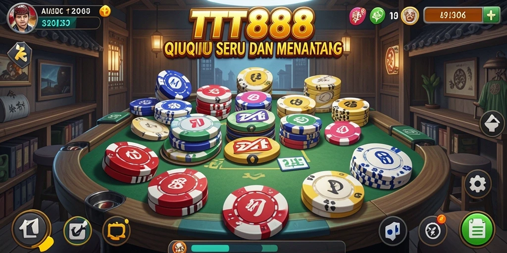 Tangkapan layar gameplay QiuQiu yang menampilkan aksi seru.