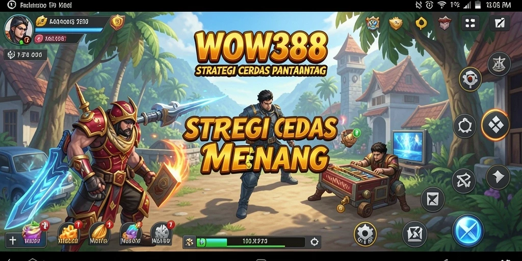 Screenshot utama WOW388 menampilkan aksi strategis yang mendebarkan.